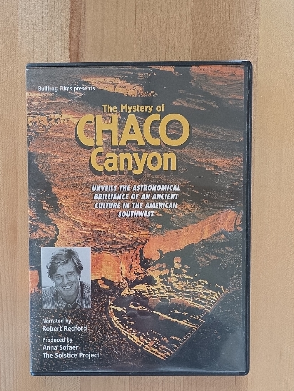The Mystery Of Chaco Canyon DVD Narrated By Robert Redford 2003